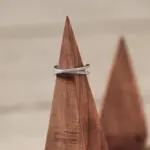 انگشتر نقره زنانه جی تی ای (GTA) مدل ضربدری - تصویر 3